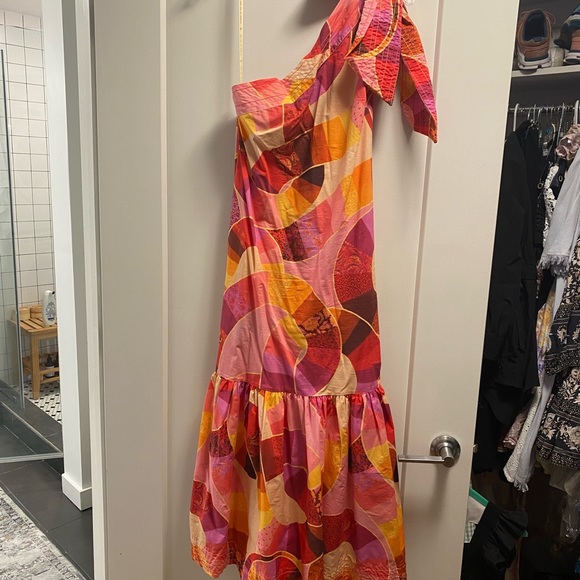 FARM Rio Patch Twirl One Shouldered Maxi Dress - Picture 3 of 3